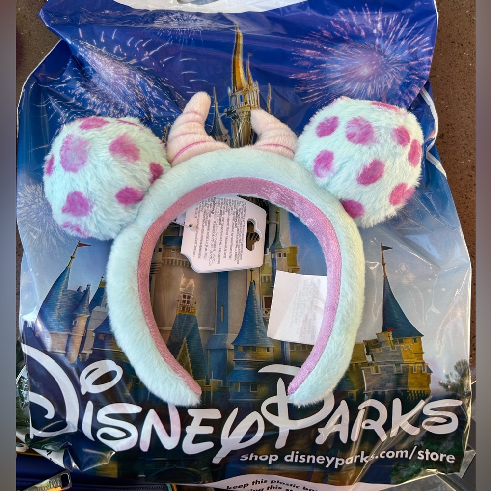Disney parks Pixar Monsters inc Sully Ears Headband